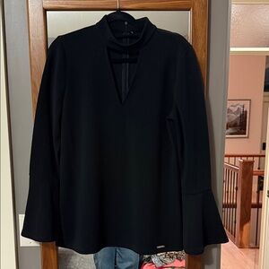 Elegant Black Women's Top